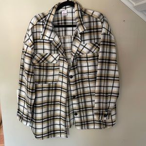 fall flannel jacket